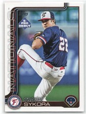 2025 Topps MLB Debut Travis Sykora #PD-8 Fredericksburg Nationals