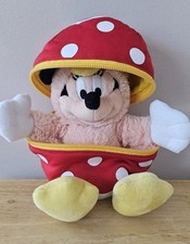 Peluche lapin poussin dans oeuf de Pâques Disney Parks Minnie Mouse rouge jaune rose