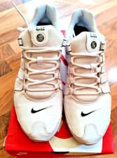 Gay`le Nike Shox NZ EU 46,  US 12, UK 11 white/ black Leder used neuwertig