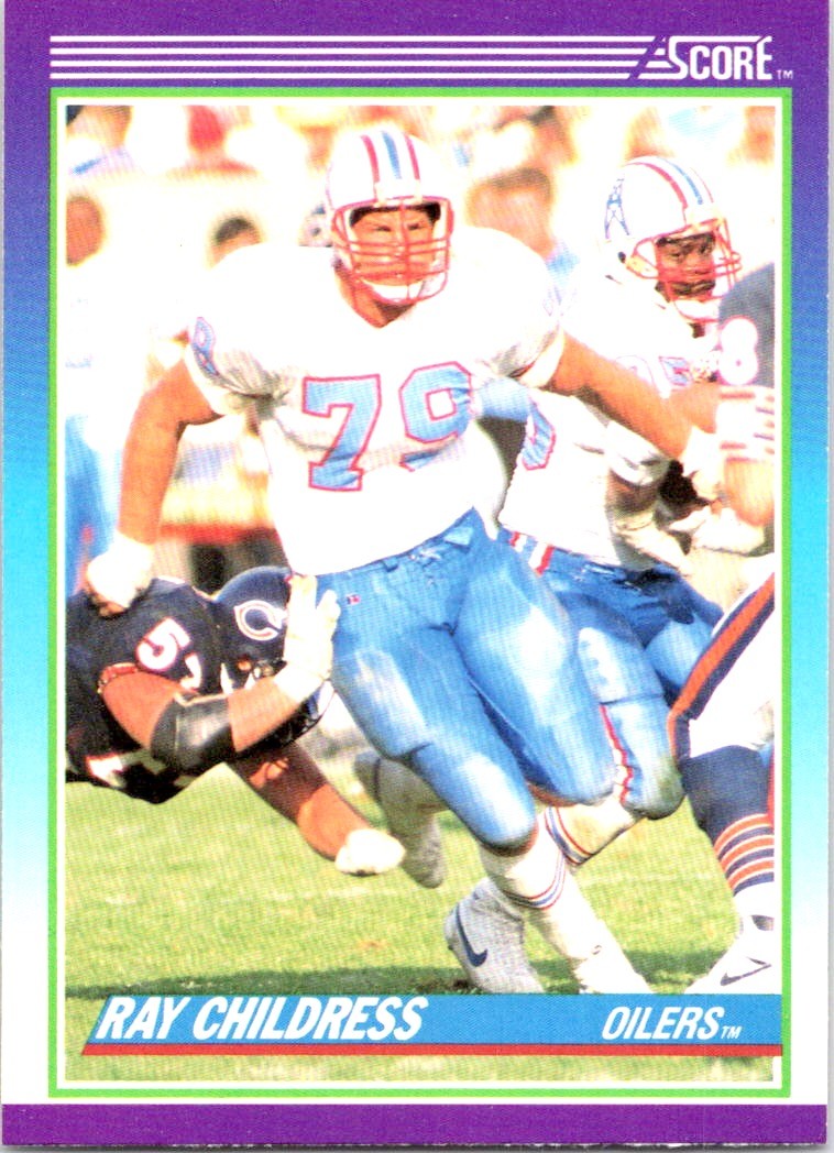 1990 Score - Ray Childress #116 - Near Mint or Better