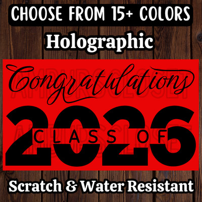 50 CLASS OF 2026 STICKERS 2.25'' LABELS SEALS GRADUATION OPEN HOUSE PARTY FAVOR