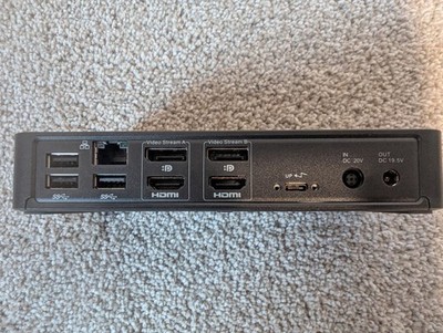 Targus DOCK182-A1 USB-C Dual 4K Docking Station 100W PD