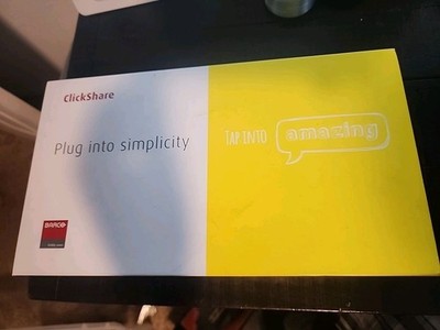 Barco CSE-200 ClickShare Wireless Presentation System w/ 2 Buttons - Fast Ship-S