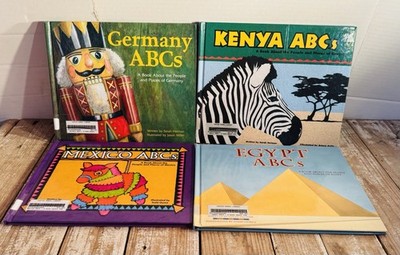 ABC BOOKS - Highlighting 4 Different Countries! (Germany, Mexico, Egypt, Kenya)