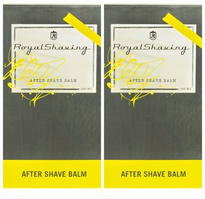 Royal Shaving 4× 100ml After Shave Balm Orginal verpackt Neu !!