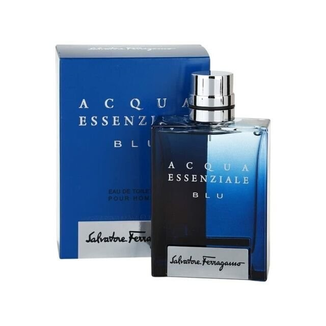 SALVATORE FERRAGAMO Acqua Essenziale BLU 3.4 oz EDT Mens Cologne