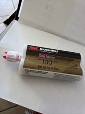 Genuine 3M Scotch-Weld Epoxy Adhesive DP100 Clear, 6.76 oz Date 03/30/2027