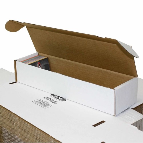 (3x) BCW 800 CT COUNT Corrugated Cardboard Storage Box-Sport Trading Card Boxes