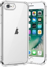 Case For iPhone 16 15 14 Pro Max Plus 13 11 12 7 8 Clear Shockproof  Phone Cover