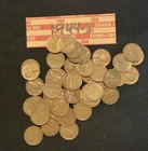 1944-S Wheat Penny’s  1 roll (50 Coins) G-Fine