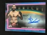 2025 Topps Midnight UFC Aiemann Zahabi Horizon On Card Auto Pink