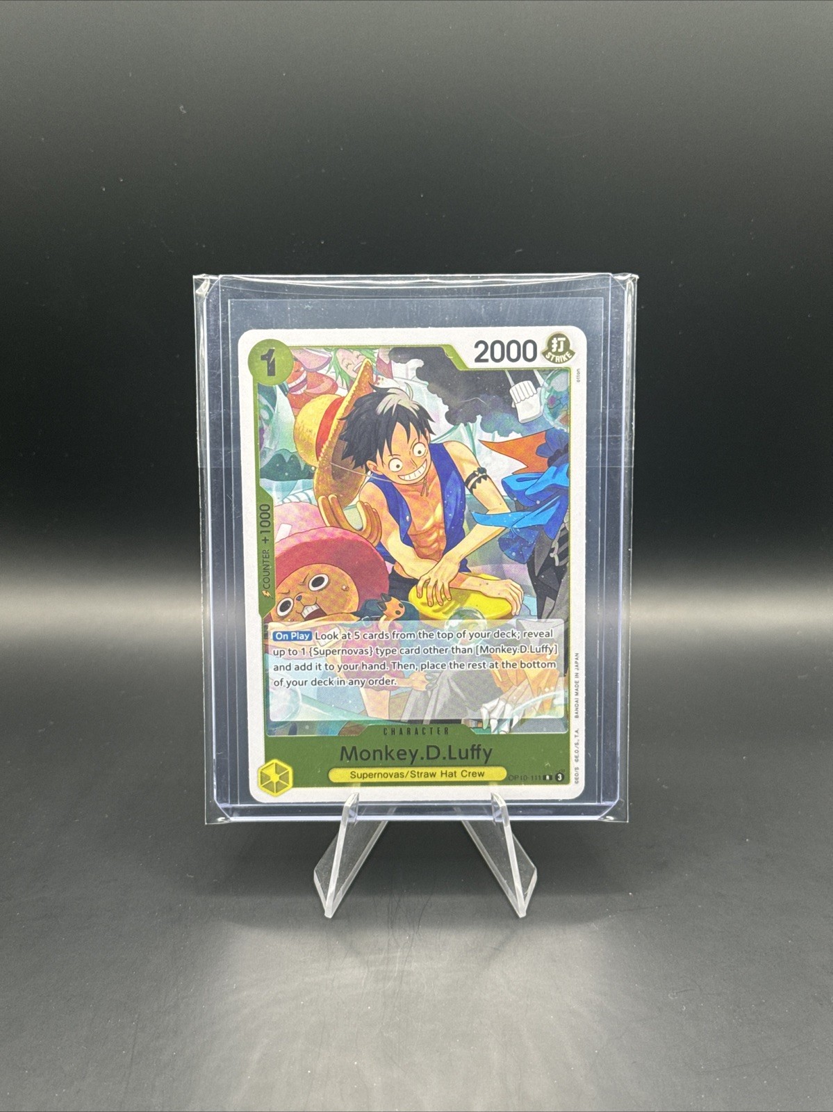 Monkey.D.Luffy OP10-111 One Piece Royal Blood Foil English
