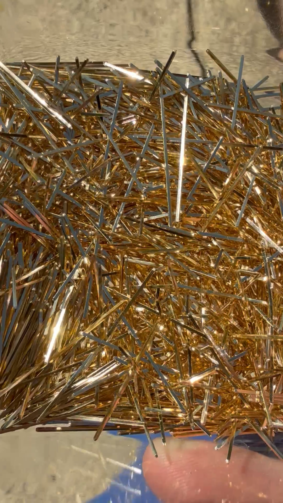 103g Gold Scrap Pins High Yield Gold Scrap Pins 24KT Gold Recovery Gold ...