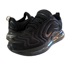 Nike Air Max 720 Triple Black AR9293-015 Women s Size 8 Running Shoes