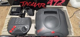 Atari Jaguar Console boxed 4 games bundle ninja tempest wolfenstein bundle set 
