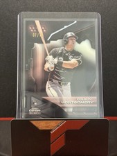2026 Topps Chrome Black Colson Montgomery Rose Gold RC Refractor SSP #d 7/10