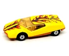 Matchbox Lesney "Streakers" 33 Datsun 126X in yellow & orange ribbed base, mint!