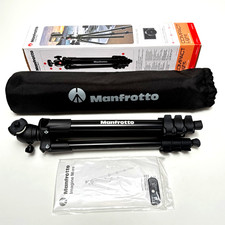 Manfrotto COMPACT Light Tripod Black MKCOMPACTLT-BK Ball Head Open Box JAPAN