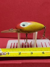 Vintage Strike King "Psycho Scout" Crankbait Fishing Lure RARE "Angry Mango Mel"