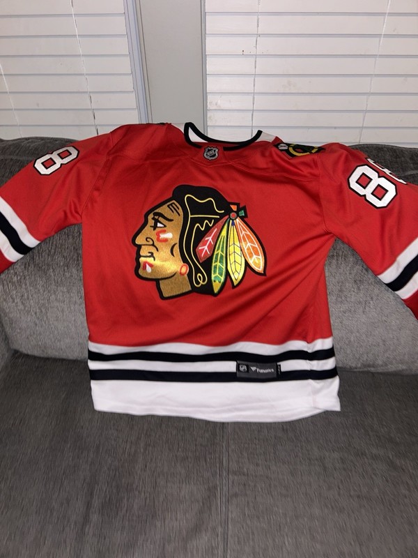 Fanatics Chicago Blackhawks Patrick Kane #88 Red NHL Hockey Jersey Size M