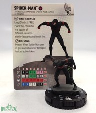 Heroclix Spider-Verse set Spider-Man Miles 001 Common figure w/card