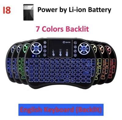 Wireless H20 Touchpad 2.4G USB Air Mouse Sensor Backlit Keyboard Remote Control