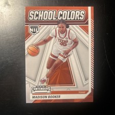 2025 Panini Nil University of Texas - School Colors Madison Booker #4 (RC)