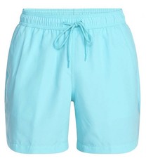 George Men's 6" Inseam Swim Trunks Turquoise Mesh Lined Elastic Waist NWT 3XL
