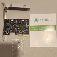 PCIE X4 to 2X 10Gbps Max Speed USB 3.1 GEN2 Type E Key A Ports Card, USB 3.1 ...