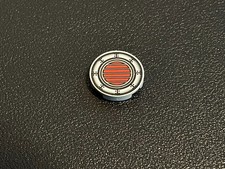 LEGO 4150ps1 Fliese rund bedruckt Star Wars Podracer Triebwerk 1 Stück grau #1