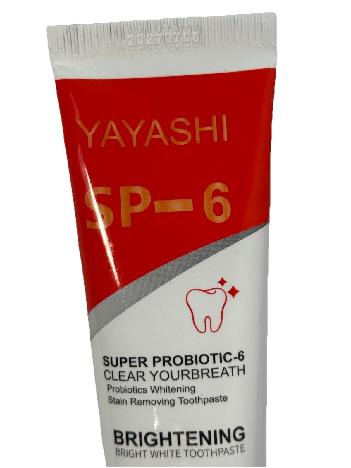YAYASHI SP-6 Probiotic Toothpaste 120g – Whitening & Breath Care – Open Seal