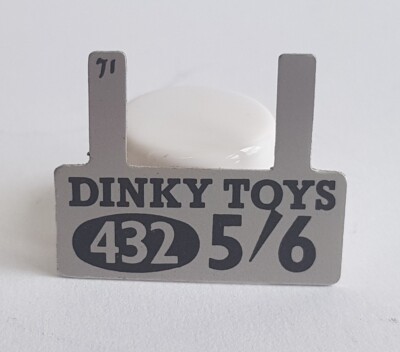 Dinky Toys 432, Guy Warrior Flat Truck, Originalpreisschild 5'6, - Neuwertig