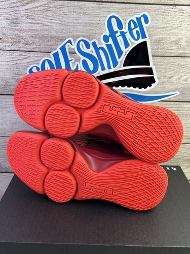NIKE LEBRON WITNESS V GYM ROJO/CARMESÍ CQ9380-600 TALLA 7.5 NUEVO EN CAJA SIN TAPA **RARO** - Imagen 5 de 7