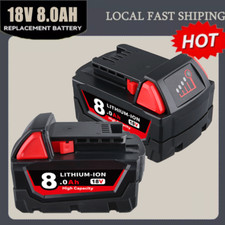 Battery For Milwaukee for M18 18V 5.5AH Extended Lithium 48-11-1890