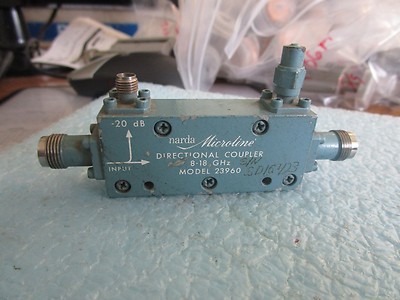 Narda Microline Modell : 23960 Direktionale Koppler. 8 - 18ghz 