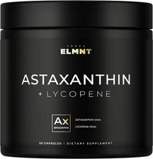 Astaxanthin 24Mg + Lycopene 50Mg Clinical Strength Carotenoids Skin Supplemen...