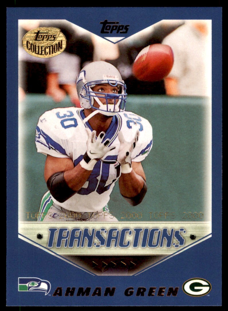 2000 Topps Collection #93 Ahman Green NM-MT+ Green Bay Packers