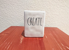 Rae Dunn 'Create' ceramic Artisan Collection by Magenta Pen/Pencil Holder