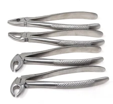Dental MEAD Upper Lower Molars root Extraction Forceps Surgical Teeth Instrument