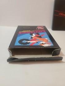 Excitebike HANGTAB No Rev A (Nintendo, 1985) Nes Complete in Box Early Print CIB