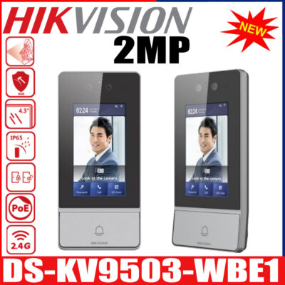 Hikvision DS-KV9503-WBE1 WiFi Villa Türstation Gesichtserkennung 2-Way Audio PoE