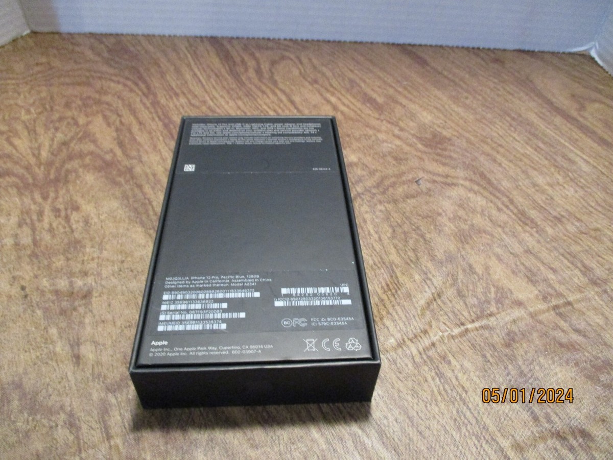 Apple iPhone 12 Pro Max Original Box 128GB Pacific Blue BOX Apple iPhone 12 Pro Max Original Box 128GB Pacific Blue BOX