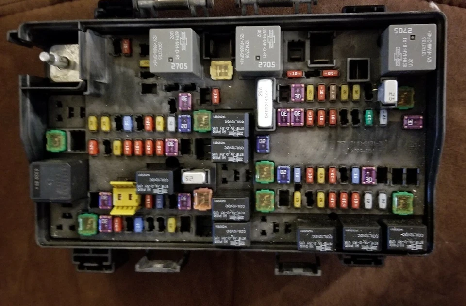 Dodge Ram 1500 2015 módulo de control de potencia totalmente integrado P/N: 68243257AB A Foto 4 de 4