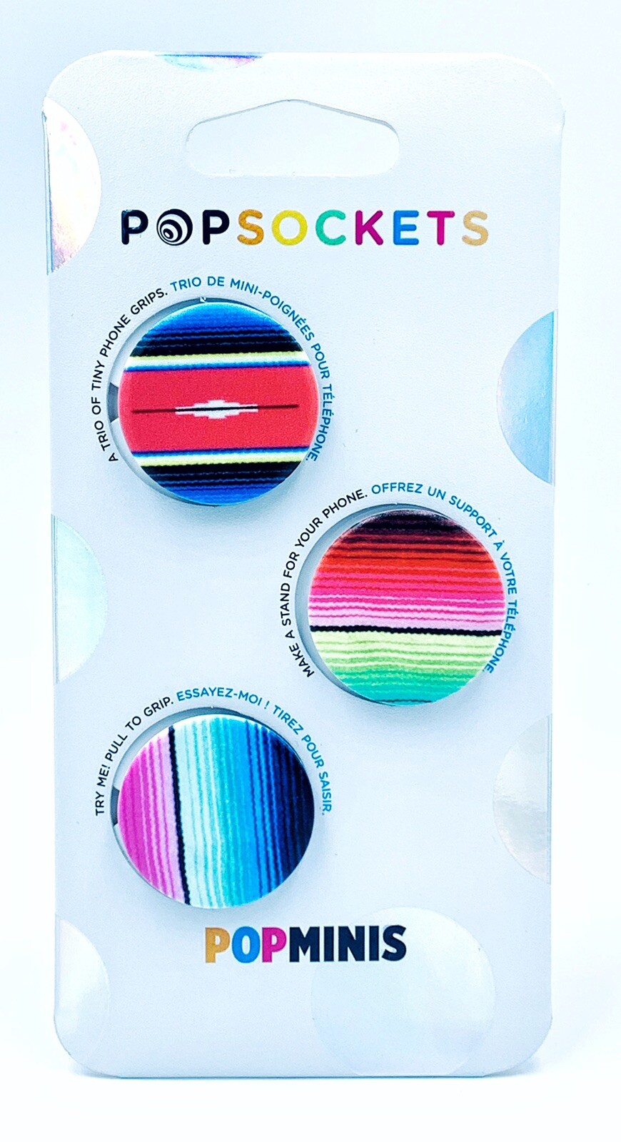 Authentic Popsockets Popminis Serape Trio Pop Mini Popmini