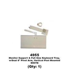 DCI Monitor Support, Vertical Post Mounted(Dental, Medical)