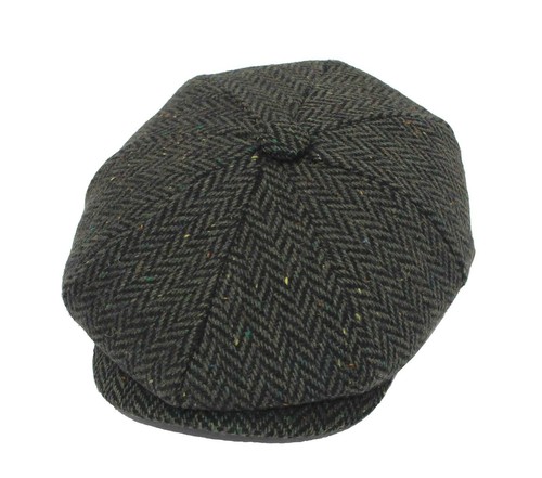 Baker Boy Hat Cap Peaky Blinders Newsboy Herringbone Flat Cap Tommy Shelby - Picture 19 of 21