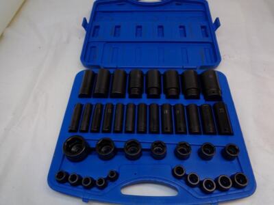 1 NEW CORNWELL TOOLS TSMI338SS 38 PIECE 1/2'' DRIVE POWER SOCKET SET R22