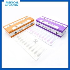 100 Aghi Mesorelle sterili per mesoterapia scleroterapia e filler - ago monouso