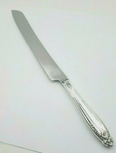 Prelude International Sterling Bread or Wedding Cake Knife Custom Made