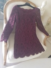 Dolce & Gabbana Dress Lace & silk   Gorgeous  SIZE IT 44 /US 8  (NEW) 